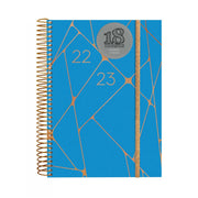 Diary Finocam ESPIRAL E10 2022-2023 Blue School (15,5 x 21,2 cm)