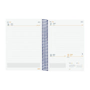 Diary Finocam 2022-2023 School Blue Quarto (17 x 21,2 x 2,2 cm)