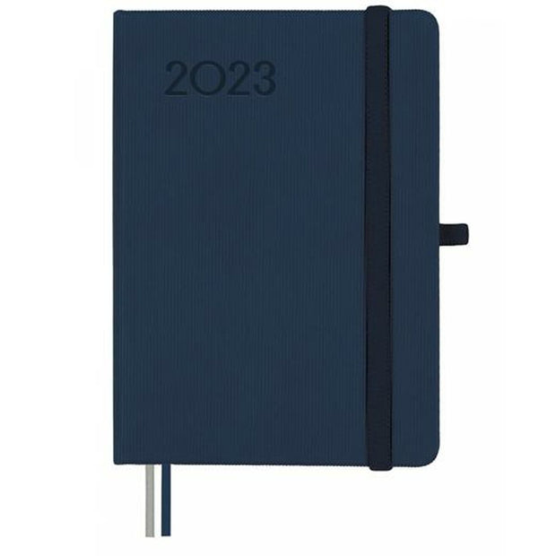 Diary Finocam 881781023 2023 Blue (11,8 x 168 cm)