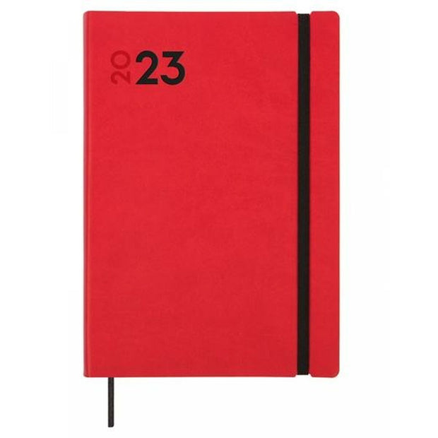 Diary Finocam Dynamic Mara Y1 2023 Red (16,5 x 24 cm)