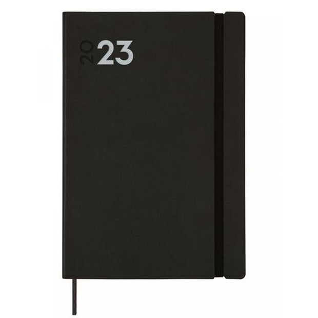 Diary Finocam Dynamic Mara Y1 2023 Black (16,5 x 24 cm)