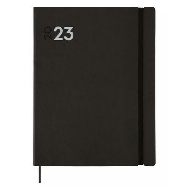 Diary Finocam 621186023 Black (21 x 27 cm)