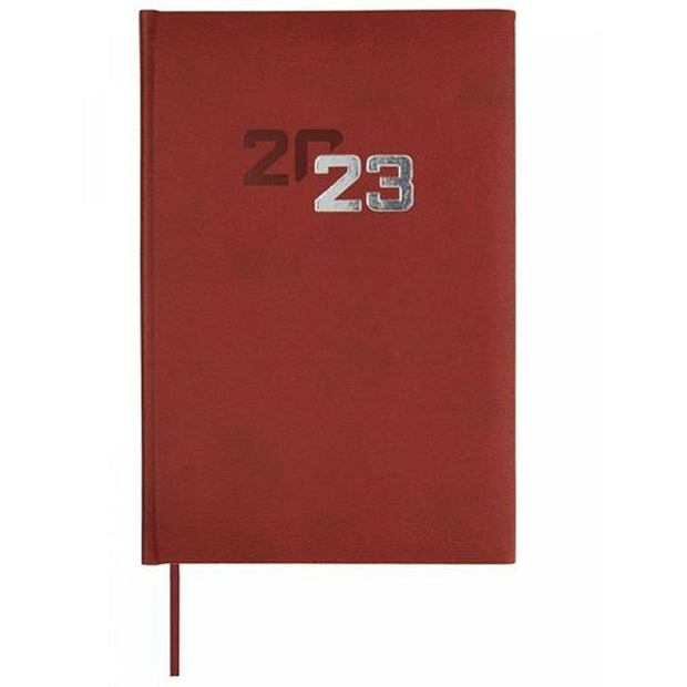 Diary Finocam  DYNAMIC MILANO Y10 2023 Burgundy (14 x 20,4 cm)