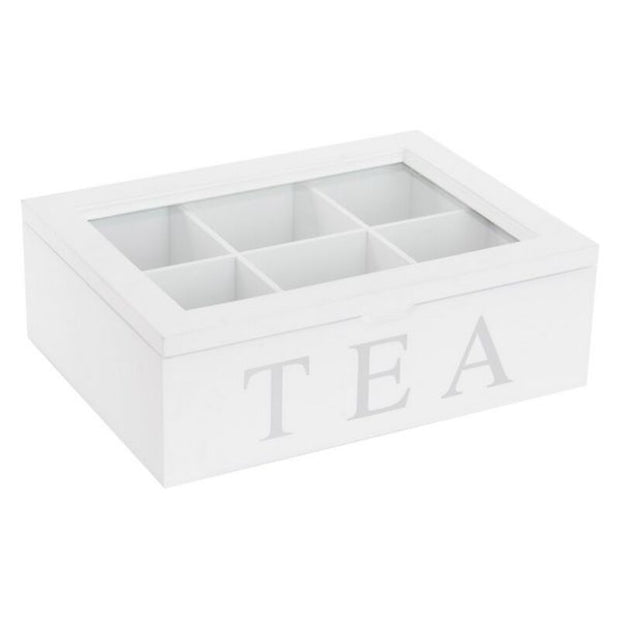 Teebox DKD Home Decor Holz MDF (28 x 18 x 8 cm)