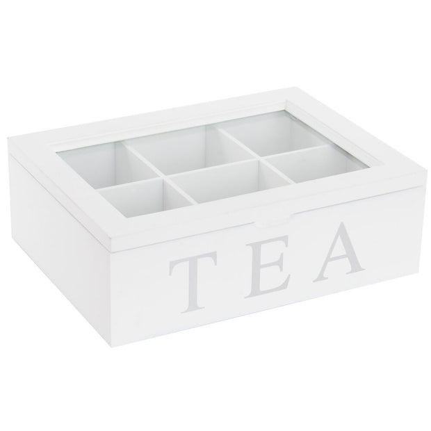 Teebox DKD Home Decor Holz MDF (28 x 18 x 8 cm)