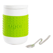 Zuckerdose DKD Home Decor Gummi aus Keramik (8 x 12 cm)
