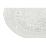 Flad plade DKD Home Decor Kristall Durchsichtig
