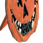 Halloween Decorations DKD Home Decor Wood Pumpkin (18 x 33 cm)
