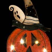 Halloween Decorations DKD Home Decor Wood Pumpkin (18 x 33 cm)