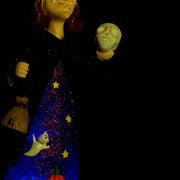 Halloween Decorations DKD Home Decor Resin Witch (11 x 11 x 25 cm)
