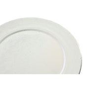 Flad plade DKD Home Decor Silber PP (13 x 13 x 13 cm)