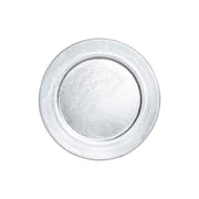 Flad plade DKD Home Decor Silber PP (13 x 13 x 13 cm)
