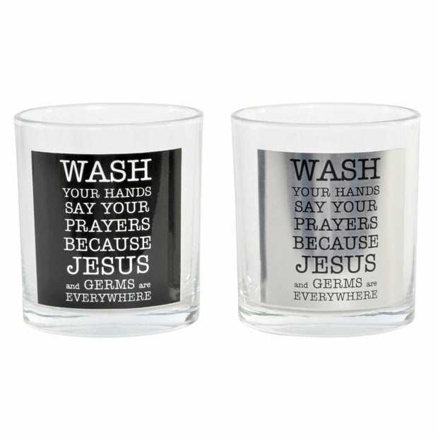 Becher DKD Home Decor Kristall (8 x 8 x 9 cm) (2 pcs)