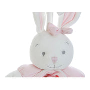 Fluffy toy DKD Home Decor Pink Celeste (19 x 8 x 27 cm) (2 pcs)