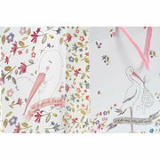 Paper Bag DKD Home Decor Blue Pink (2 pcs) (18 x 10 x 23 cm)
