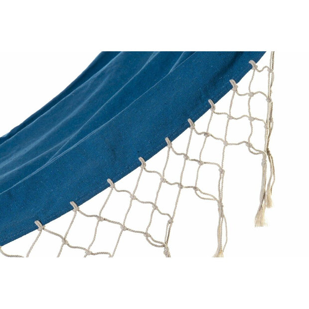 Hammock DKD Home Decor Blue Fir Fringe (200 x 100 cm)