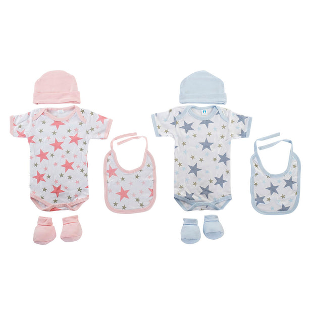 Set of clothes DKD Home Decor Cotton Stars