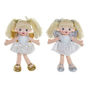 Rag Doll DKD Home Decor Fairy (2 pcs) (18 x 10 x 30 cm)