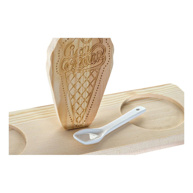 Gläserset DKD Home Decor Kiefer Porcelæn (5 pcs)