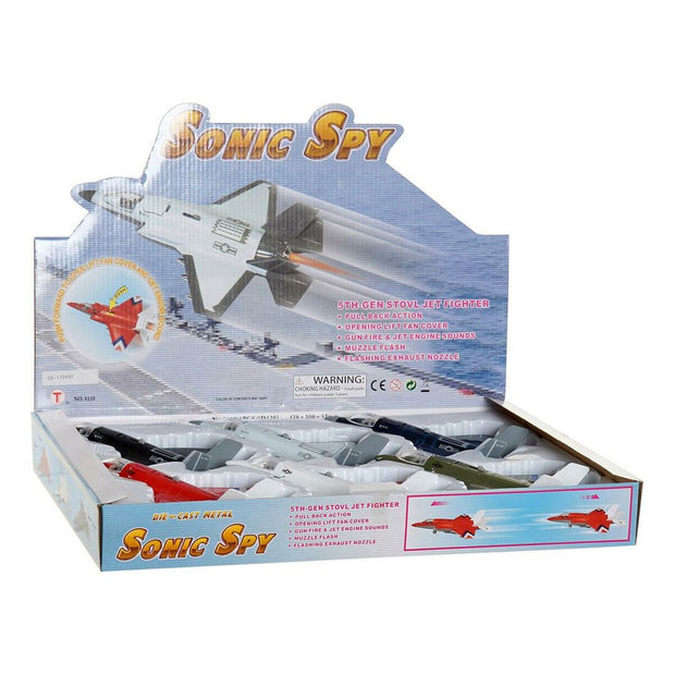 Aeroplane DKD Home Decor Aeroplane (6 pcs)