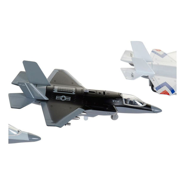 Aeroplane DKD Home Decor Aeroplane (6 pcs)