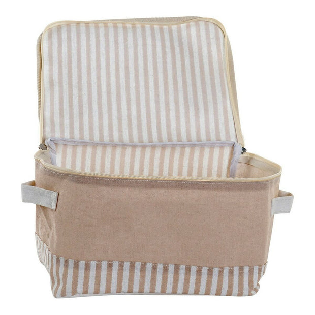Lunchbox DKD Home Decor ‎S3013175 Mediterranean Red Beige Blue Polyester (29 x 21 x 16 cm) (3 Units)