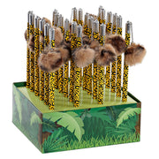 Pencil DKD Home Decor Pompom Brown Wood