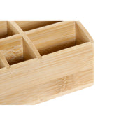 Organiser DKD Home Decor Bamboo (18 x 7.5 x 7 cm)