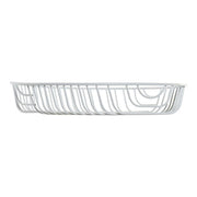 Obstschale DKD Home Decor Weiß Metall (30 x 30 x 5.5 cm)