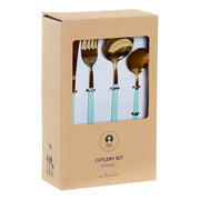 Besteckset DKD Home Decor Glanzfinish (16 pcs)