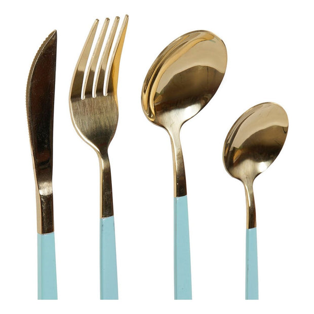 Besteckset DKD Home Decor Glanzfinish (16 pcs)