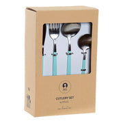 Besteckset DKD Home Decor Mattierend (16 pcs)