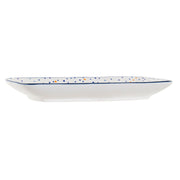 Tablett für Snacks DKD Home Decor Porzellan (23 x 12 x 5 cm) (2 Stück)