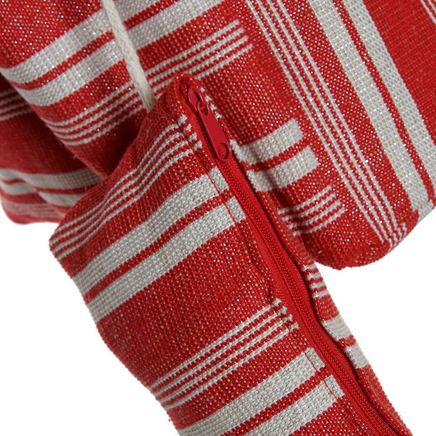 Bag DKD Home Decor Purse Stripes Polyester Cotton (39 x 26 x 34 cm) (2 pcs)