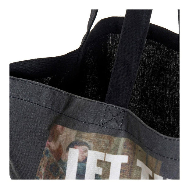 Multi-use Bag DKD Home Decor Black Chic (4 pcs) (43 x 15 x 65 cm)