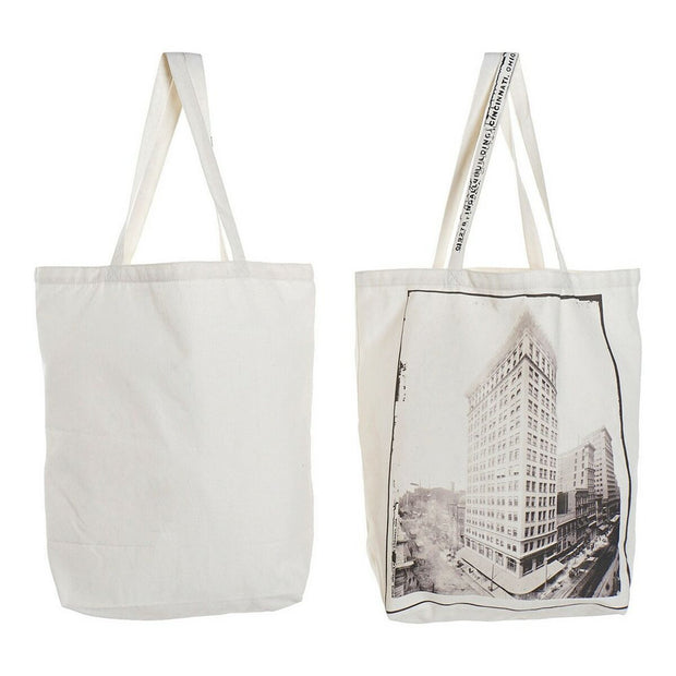 Multi-use Bag DKD Home Decor Houses Beige (2 pcs) (43 x 15 x 65 cm)