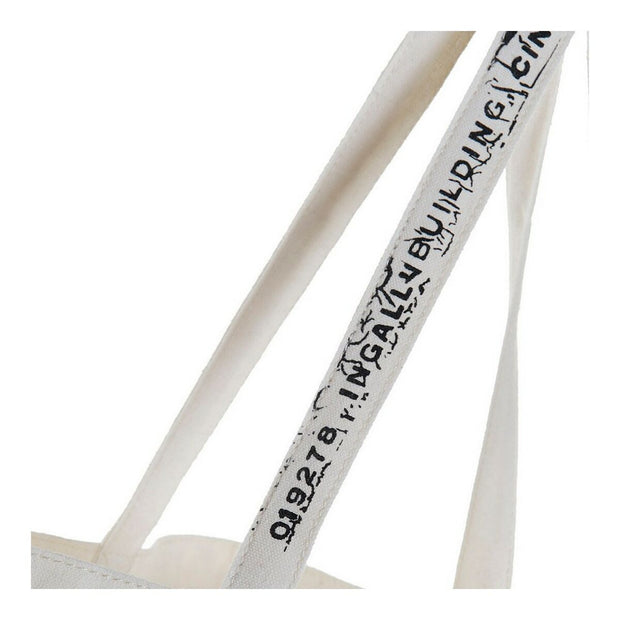 Multi-use Bag DKD Home Decor Houses Beige (2 pcs) (43 x 15 x 65 cm)