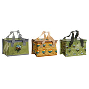 Cool Bag DKD Home Decor Khaki PP Nylon (21 x 14 x 13 cm) (3 Units)
