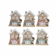 Desktop Calendar DKD Home Decor Wood (12.5 x 17 x 6 cm) (6 pcs)