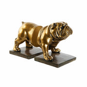 Bookend DKD Home Decor ‎ Bulldog Resin Dog (11 x 12 x 14 cm) (11 x 12 x 15 cm) (11 cm) (2 pcs)