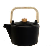 Tekande DKD Home Decor Schwarz Edelstahl Eisen Holz MDF (1,3 L)