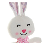 Fluffy toy DKD Home Decor Rabbit (18 x 5 x 35 cm)