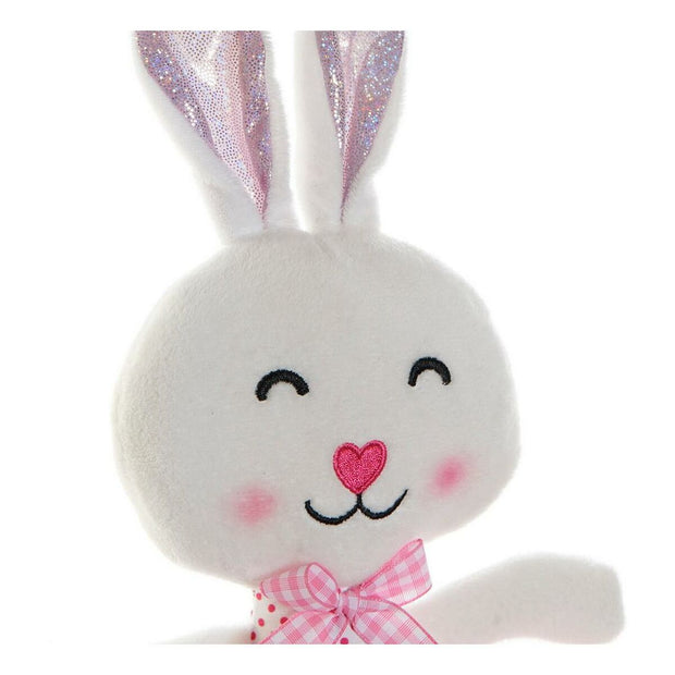Fluffy toy DKD Home Decor Rabbit (18 x 5 x 35 cm)