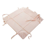 Korb DKD Home Decor Pfirsich Rosa Baumwolle Lila (2 pcs)