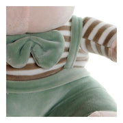Fluffy toy DKD Home Decor Green Pink Polyester Monkey (2 pcs) (23 x 20 x 27 cm)