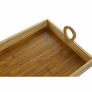 Tablettset DKD Home Decor natürlich Bambus (45 x 30.5 x 10.5 cm) (41.5 x 28.4 x 10.5 cm) (2 pcs)