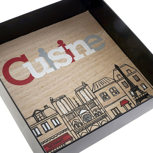 Serviettenring DKD Home Decor Cusine Metall Holz MDF