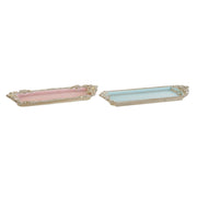Schale DKD Home Decor Harz (2 pcs) (33 x 10 x 3.5 cm)