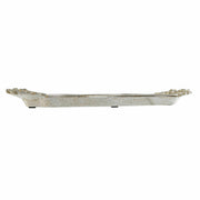 Schale DKD Home Decor Golden Silber Harz (31 x 10 x 3.4 cm) (2 pcs)