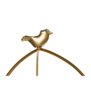 Obstschale DKD Home Decor Kristall Metall (28 x 28 x 49 cm)